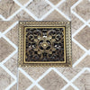 Brass Floor Drain Invisible Bathroom Shower Drain with Hair Strainer
