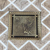 Brass Floor Drain Invisible Bathroom Shower Drain with Hair Strainer
