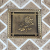 Brass Floor Drain Invisible Bathroom Shower Drain with Hair Strainer