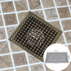 Brass Floor Drain Invisible Bathroom Shower Drain with Hair Strainer