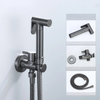 Brass Handheld Bidet Sprayer Set Toilet Shatta Spray Kit with Valve