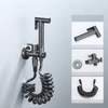 Brass Handheld Bidet Sprayer Set Toilet Shatta Spray Kit with Valve