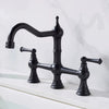 Brass Kitchen Faucet with Hand Shower Hot Cold Pot Filler Sink Tap