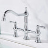 Brass Kitchen Faucet with Hand Shower Hot Cold Pot Filler Sink Tap