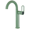 Brass Large Countertop Basin Mixer Tap U-Shaped Bathroom Faucet