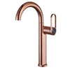 Brass Large Countertop Basin Mixer Tap U-Shaped Bathroom Faucet