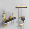 Brass LED Digital Thermostatic Hot and Cold Shower Rainfall Tap Set