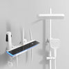 Brass LED Digital Thermostatic Hot and Cold Shower Rainfall Tap Set