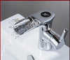Brass LED Temperature Basin Faucet Hot and Cold Water Mixer Tap
