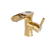 Brass LED Temperature Basin Faucet Hot and Cold Water Mixer Tap