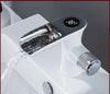 Brass LED Temperature Basin Faucet Hot and Cold Water Mixer Tap
