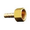 Brass NPT Connector Hose Barb Fitting Pipe Adapter Water Gas Fuel Line
