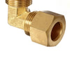 Brass NPT Male to Tube Compression Elbow Fitting Tube NPT Connector