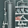 Brass Piano Smart Shower Faucet Set Shower Set With Bidet Sprayer