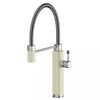 Brass Pull-Down Kitchen Faucet Rotating Spout Sink Mixer Hot Cold Tap