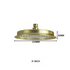 Brass Rainfall Handheld Shower Bathroom Replacement Shower Head