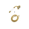 Brass Rainfall Handheld Shower Bathroom Replacement Shower Head