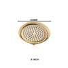 Brass Rainfall Handheld Shower Bathroom Replacement Shower Head