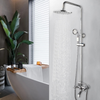 Brass Rainfall Shower Faucet Set 8
