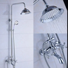 Brass Rainfall Shower Faucet Set 8