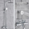 Brass Rainfall Shower Faucet Set 8