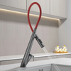 Brass Rotation Pull Down Single Lever Sink Mixer  Faucet Kitchen Tap