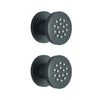 Brass Round SPA Shower Body Jets Concealed Wall-Mount Massage Sprayers