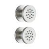 Brass Round SPA Shower Body Jets Concealed Wall-Mount Massage Sprayers