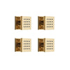 Brass Shower Body Massage Jets SPA Spray Nozzle Set For Bathroom