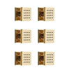 Brass Shower Body Massage Jets SPA Spray Nozzle Set For Bathroom