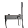 Brass Shower Faucet Set Hot Cold Foldable Handheld Shower Mixer Tap