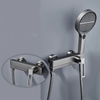 Brass Shower Faucet Set Hot Cold Foldable Handheld Shower Mixer Tap