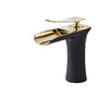Brass Single Handle Hot Cold Mixer Tap Waterfall Bathroom Basin Faucet