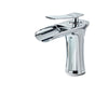 Brass Single Handle Hot Cold Mixer Tap Waterfall Bathroom Basin Faucet