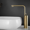 Brass Swivel Water Crane Basin Faucet Hot Cold Kitchen Bath Sink Tap