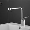 Brass Swivel Water Crane Basin Faucet Hot Cold Kitchen Bath Sink Tap