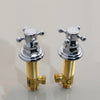 Brass Tap Handle Durable Hot Cold Mixer Valve Shower Faucet Handle