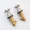 Brass Tap Handle Durable Hot Cold Mixer Valve Shower Faucet Handle