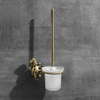 Brass Toilet Brush and Holder Set Classic Angel Bathroom Accessories