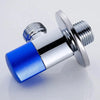 Brass Triangle Angle Valve Thick Hot Cold Water Shut-Off Valve