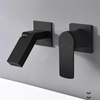 Brass Wall-Mount Basin Bathtub Faucet Single-Handle Bathroom Mixer Tap