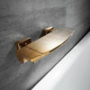 Brass Waterfall Bathtub Mixer Tap Bath and Hand Held Shower Faucet