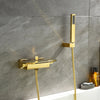 Brass Waterfall Bathtub Mixer Tap Bath and Hand Held Shower Faucet