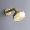 Brushed Gold Bathroom Fixture Waterfall Restroom Shower Faucet Set