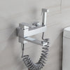 Bathtub Shower Mixer Faucet Brass Tub Mixer Tap with Hand Shower Bidet