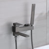 Bathtub Shower Mixer Faucet Brass Tub Mixer Tap with Hand Shower Bidet