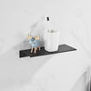 Brushed Gold Black White Aluminum Bathroom Shampoo Cosmetics Shelves