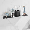 Brushed Gold Black White Aluminum Bathroom Shampoo Cosmetics Shelves