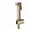 Brushed Gold Solid Brass Toilet Bidet Sprayer Set Hygienic Bidet Set