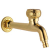 Carved Brass Faucet Decorative Outdoor Garden Tap for Washing Machine